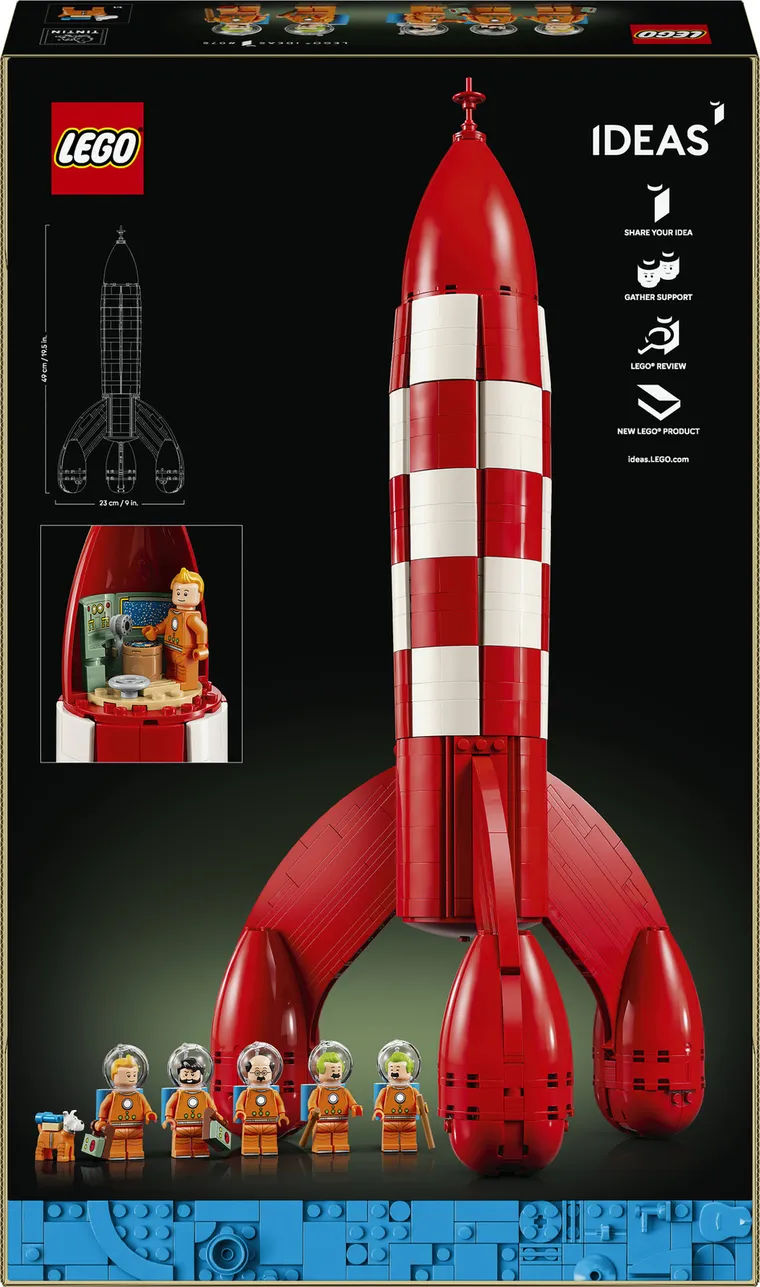 LEGO Ideas, Racheta spre Luna din Tintin, 21367
