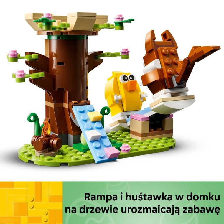 LEGO, Loc de joaca pentru animale primavara, 40709