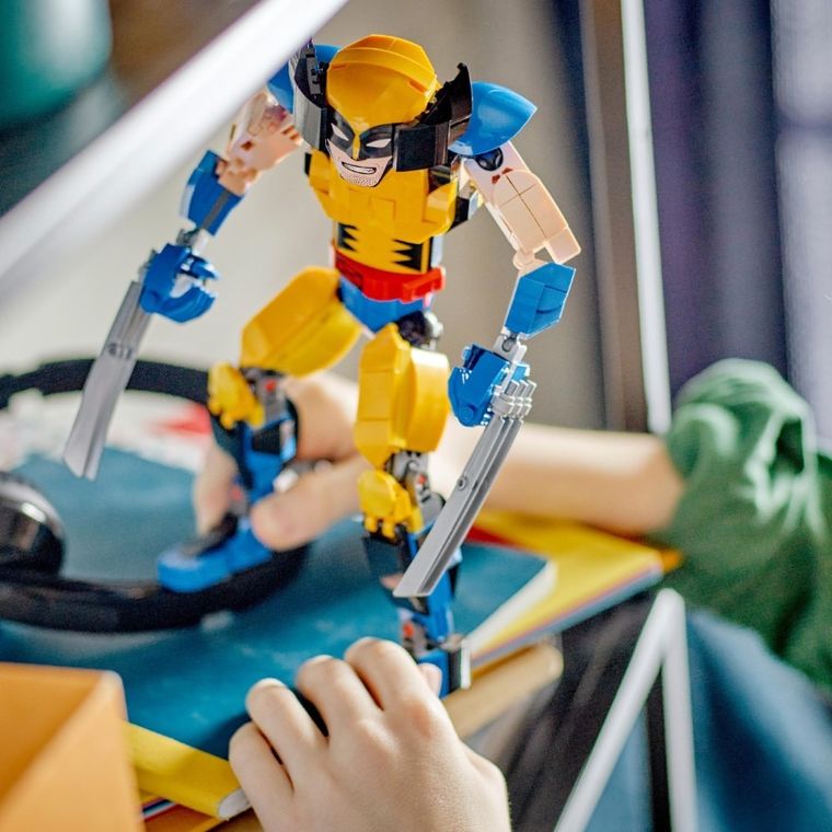 LEGO Marvel, Figurina de constructie Wolverine, 76257