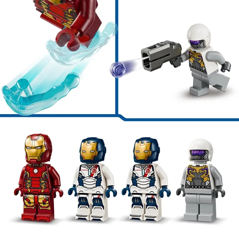 LEGO Marvel, Iron Man si Legiunea de Fier vs. Soldat Hydra, 76288