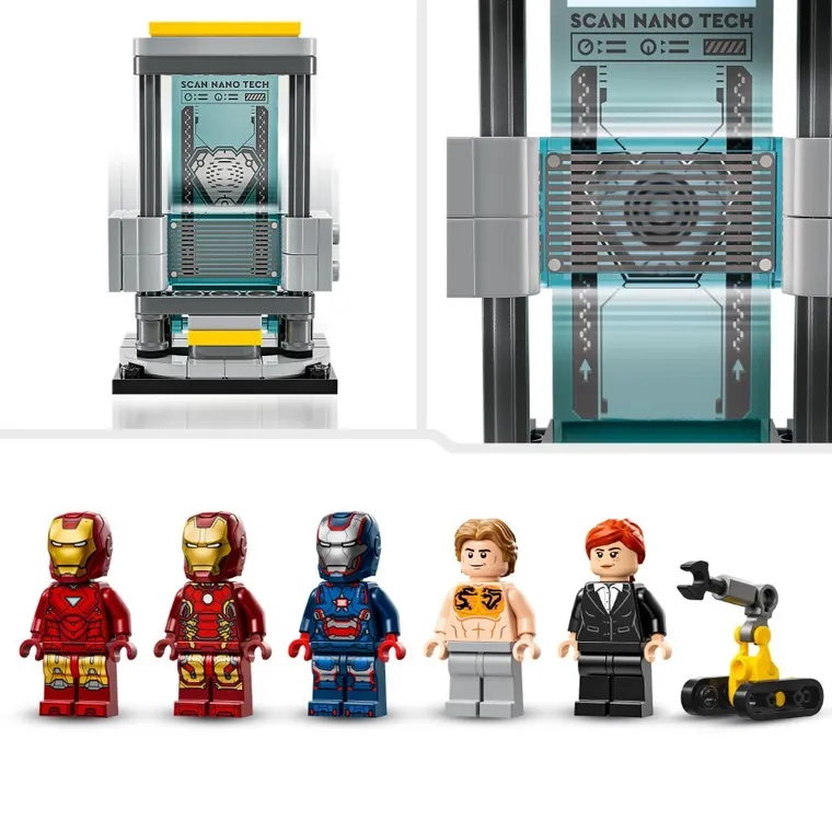 LEGO Marvel, Laboratorul lui Iron Man: Sala armurilor, 76315