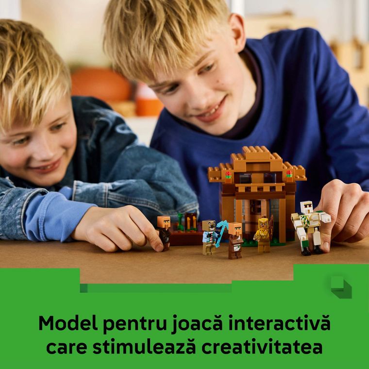 LEGO Minecraft, Atacul Evocatorilor asupra satului, 21596