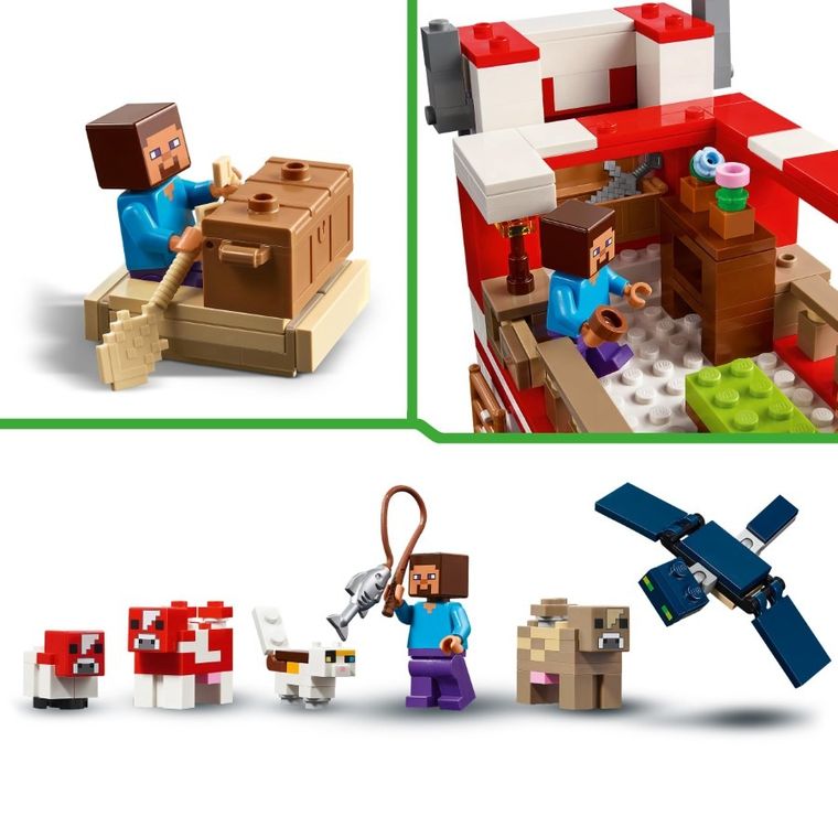 LEGO Minecraft, Casa Ciuper-vaca, 21270