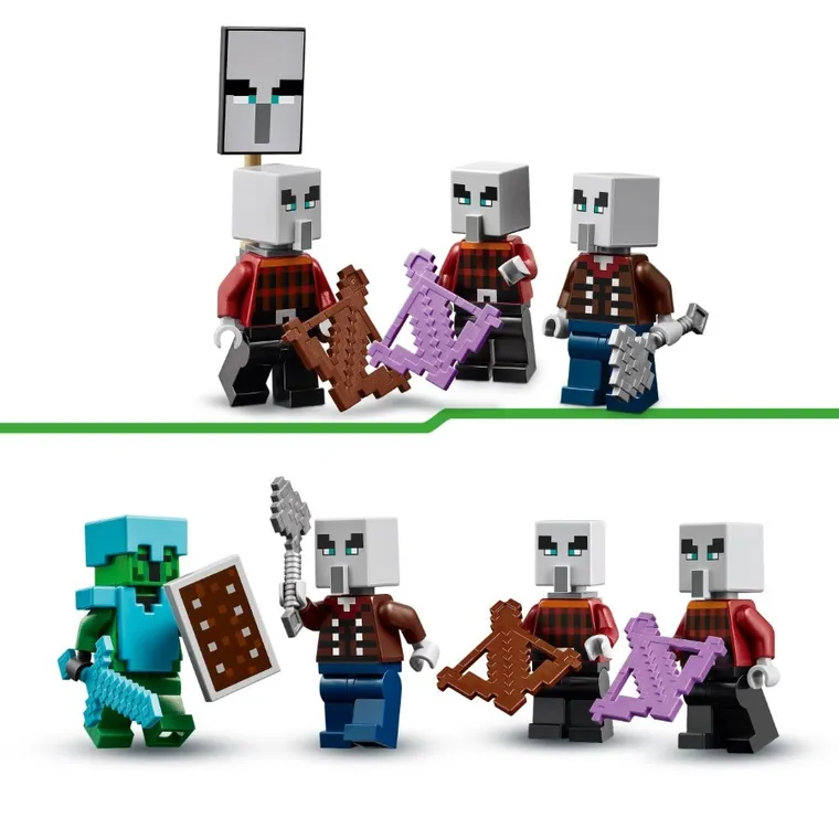 LEGO Minecraft, Patrula Illager de desert, 21267