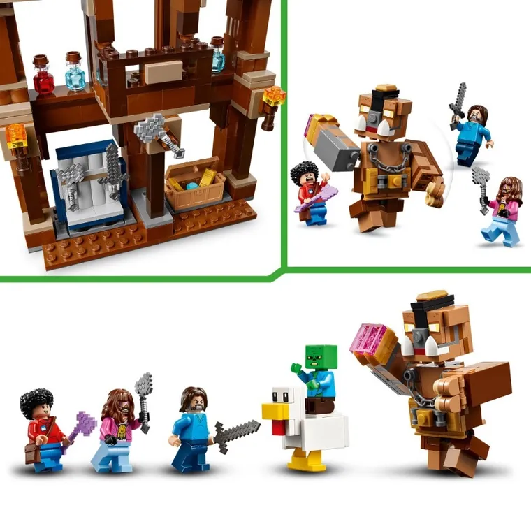 LEGO Minecraft, Ring de lupta la conacul din padure, 21272