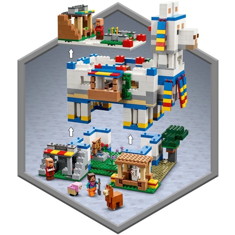 LEGO Minecraft, Satul Lamei, 21188 - smyk.ro