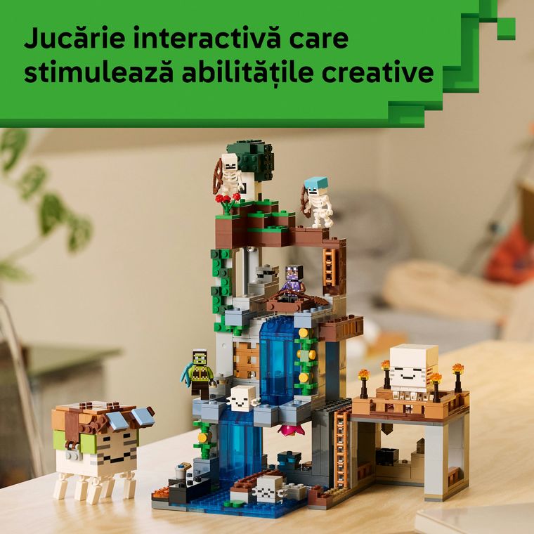 LEGO Minecraft, Statie de mobi Ghast, 21597