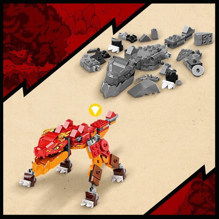 LEGO NINJAGO, Dragonul EVO de Foc al lui Kai, 71762 - smyk.ro
