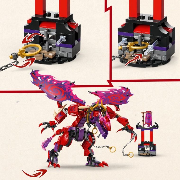LEGO NINJAGO, Dragonul haosului Thunderfang, 71832