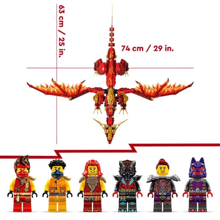 LEGO Ninjago, Dragonul-sursa al miscarii, 71822 - smyk.ro