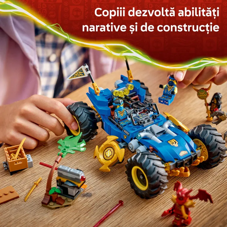 LEGO NINJAGO, Masina transformabila a lui Jay, 71856