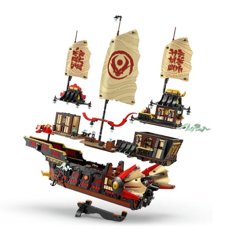 LEGO Ninjago, Nava Bounty a Templului, 71848