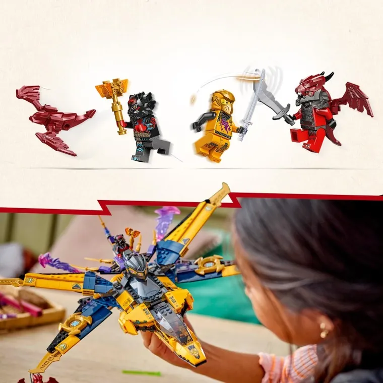 LEGO NINJAGO, Superavionul cu reactie al lui Ras si Arin, 71833