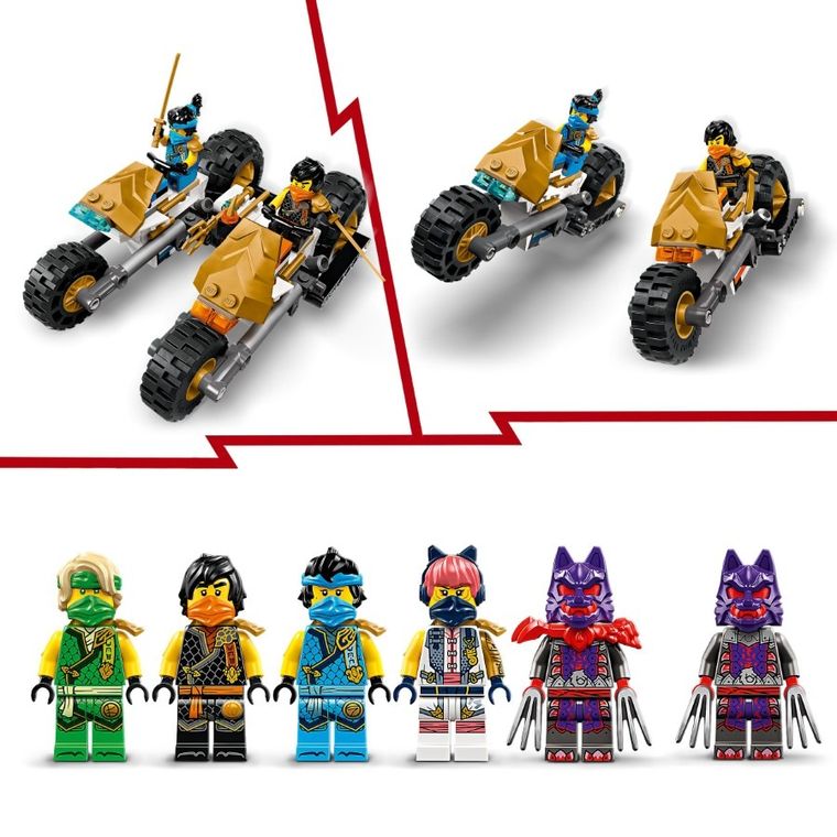 LEGO Ninjago, Vehicul combinat al echipei ninja, 71820 - smyk.ro