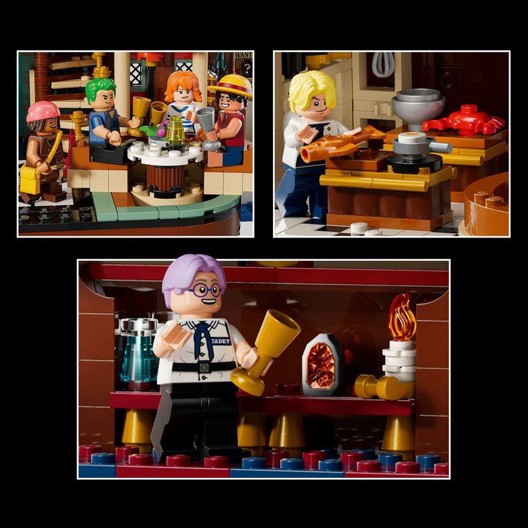 LEGO ONE PIECE, Restaurantul plutitor Baratie, 75640