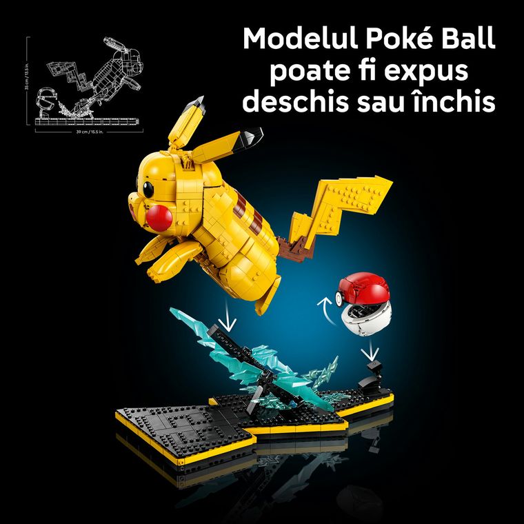 LEGO Pokémon, Pikachu si Poké Ball, 72152