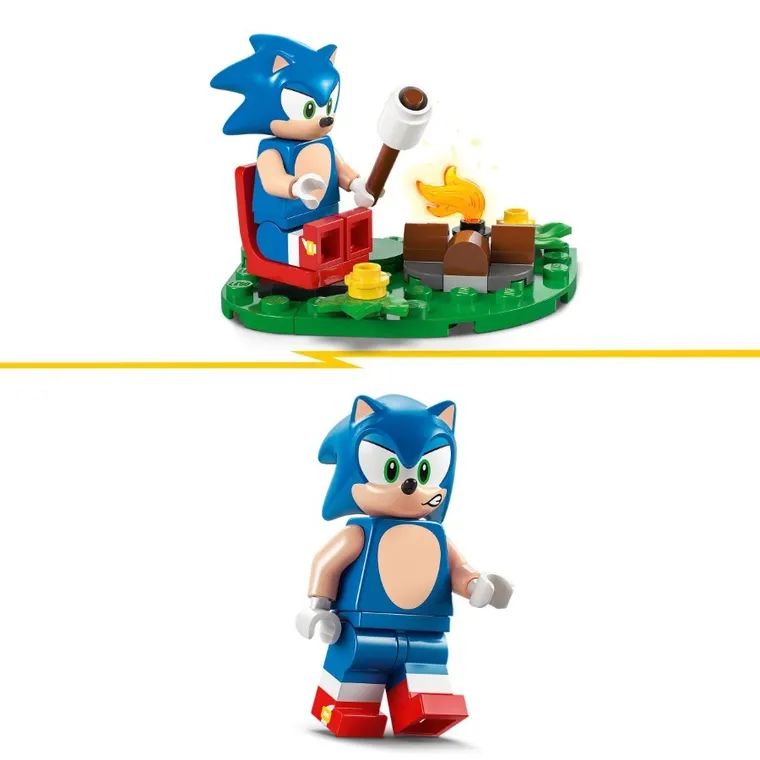 LEGO Sonic The Hedgehog, Infruntare la focul de tabara al lui Sonic, 77001