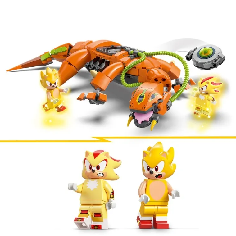 LEGO Sonic The Hedgehog, Super Shadow vs. Biolizard, 77003