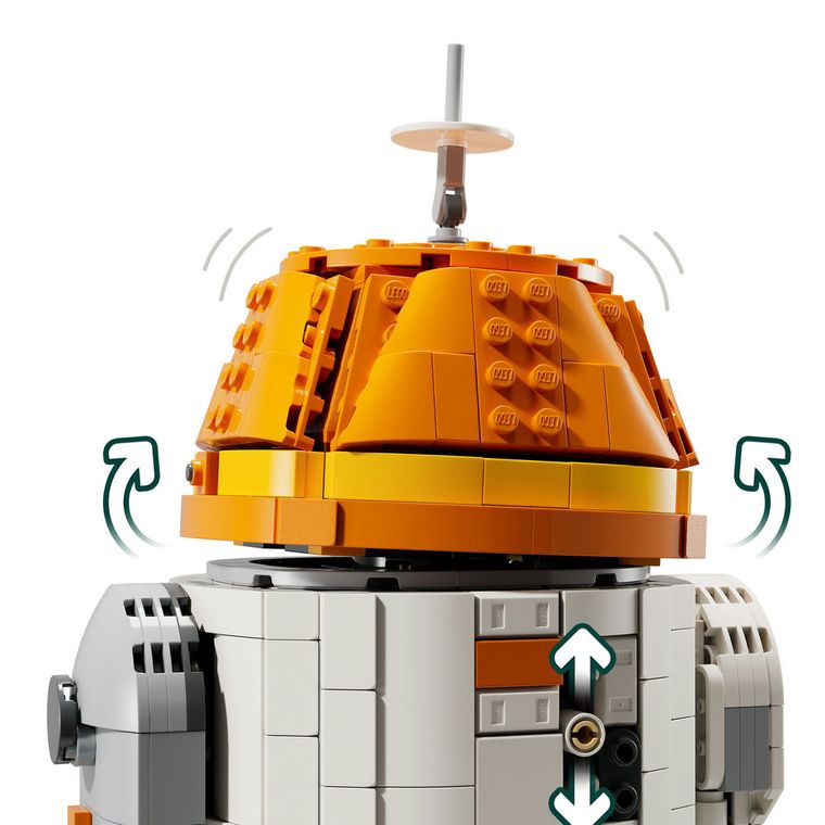 LEGO Star Wars, Droid Astromech Chopper (C1-10P), 75416