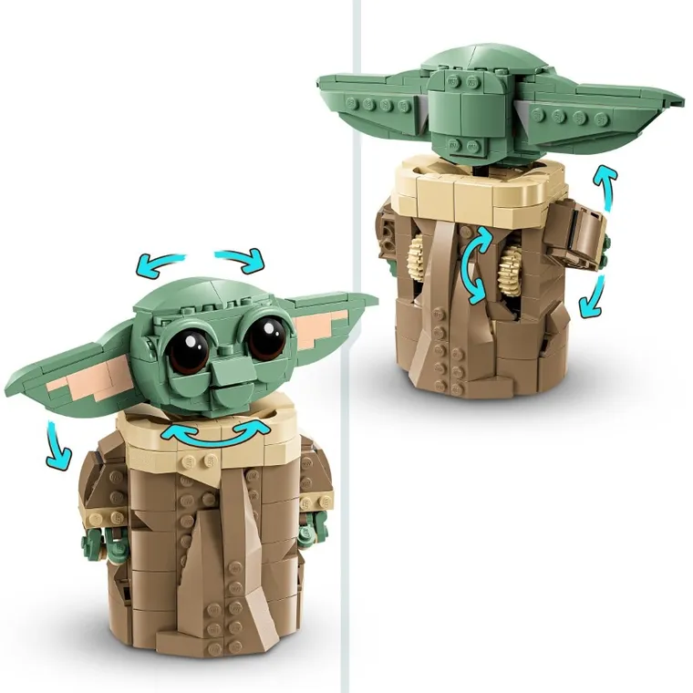 LEGO Star Wars, Grogu cu landoul planor, 75403