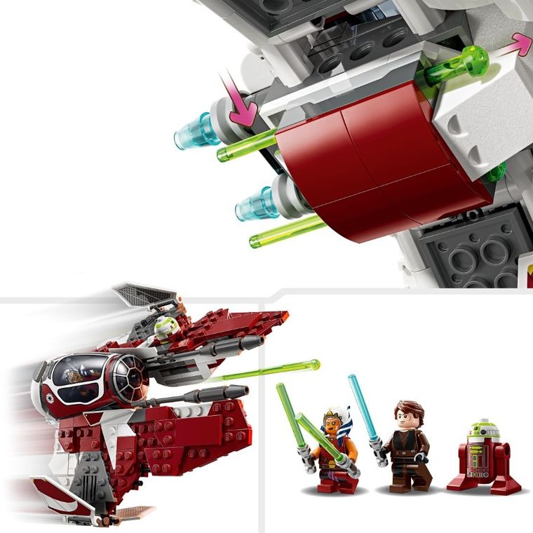 LEGO Star Wars, Nava Interceptor Jedi a lui Ahsoka, 75401