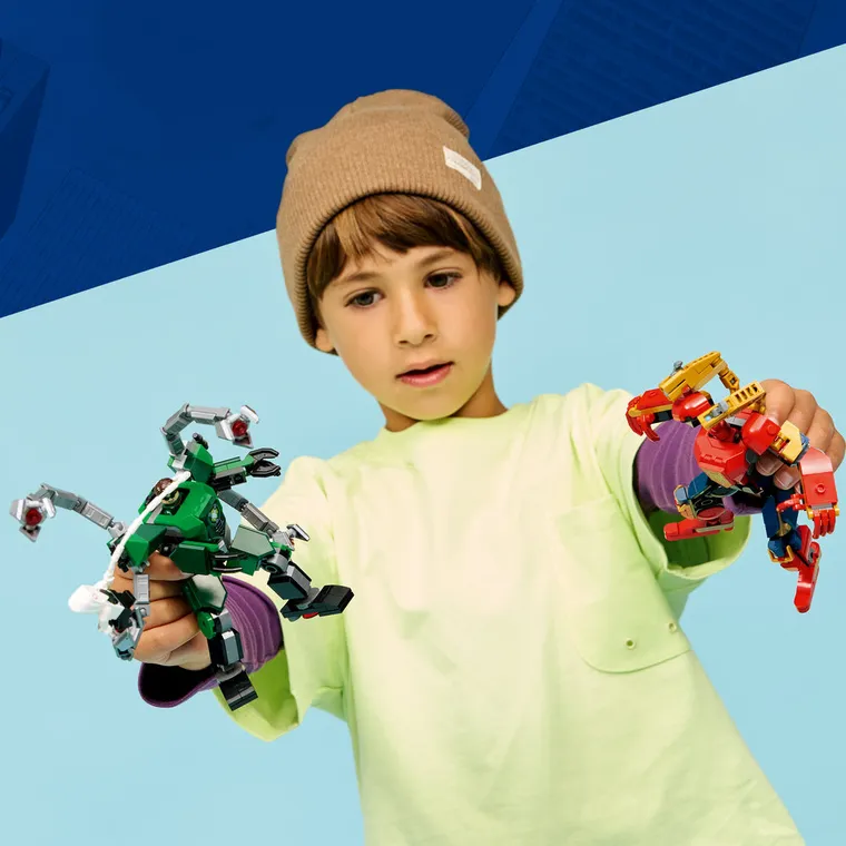 LEGO Super Heroes, Batalia robotilor: Omul Paianjen vs Doc Ock, 76338