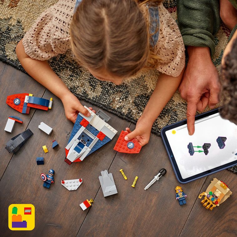 LEGO Super Heroes, Capitanul America vs Thanos, 76319