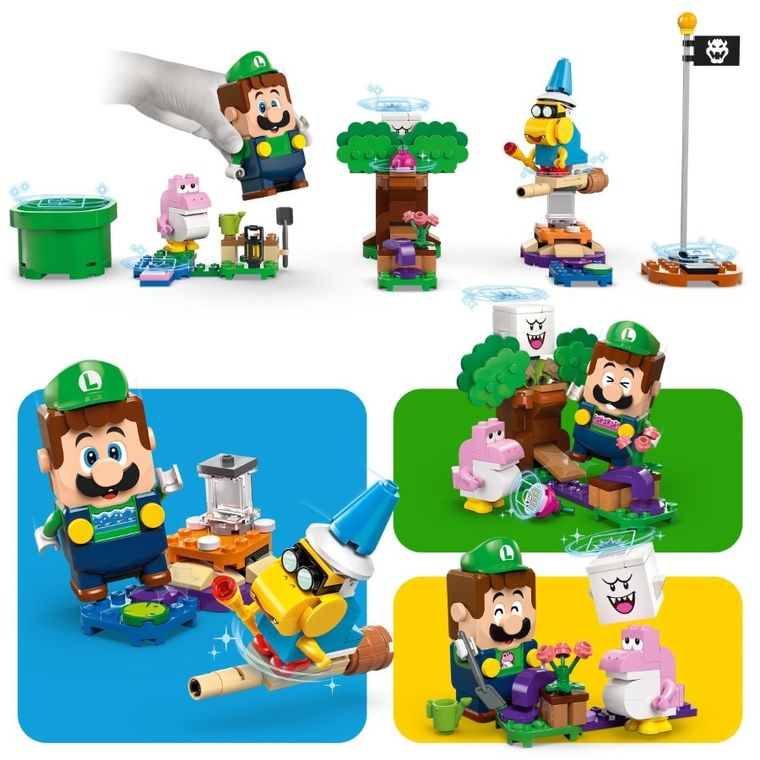 LEGO Super Mario, Aventuri cu LEGO Luigi interactiv, 71440