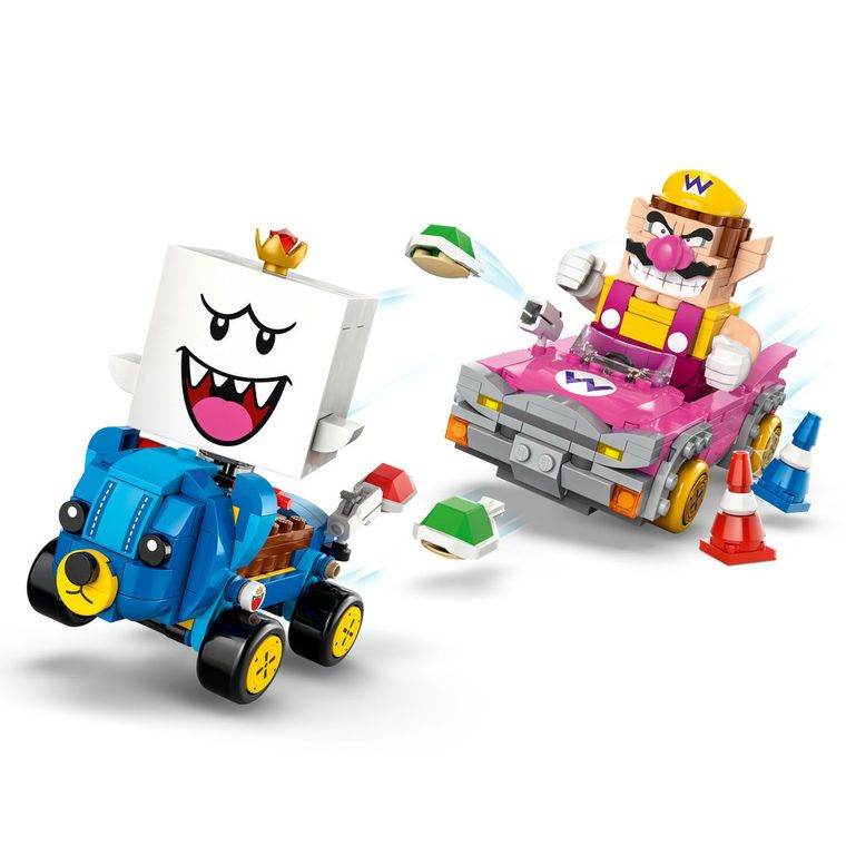 LEGO Super Mario, Mario Kart - Wario si King Boo, 72038