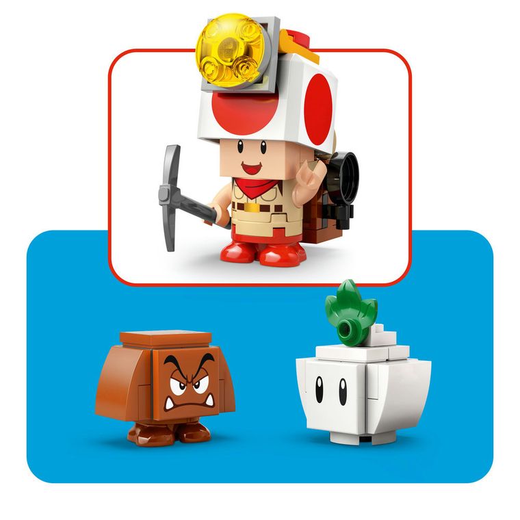 LEGO Super Mario, Tabara lui Captain Toad, 72040