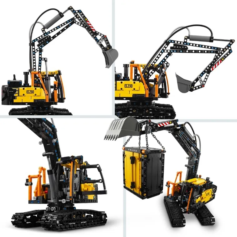 LEGO Technic, Camionul FMX si excavatorul electric EC230 de la Volvo, 42175