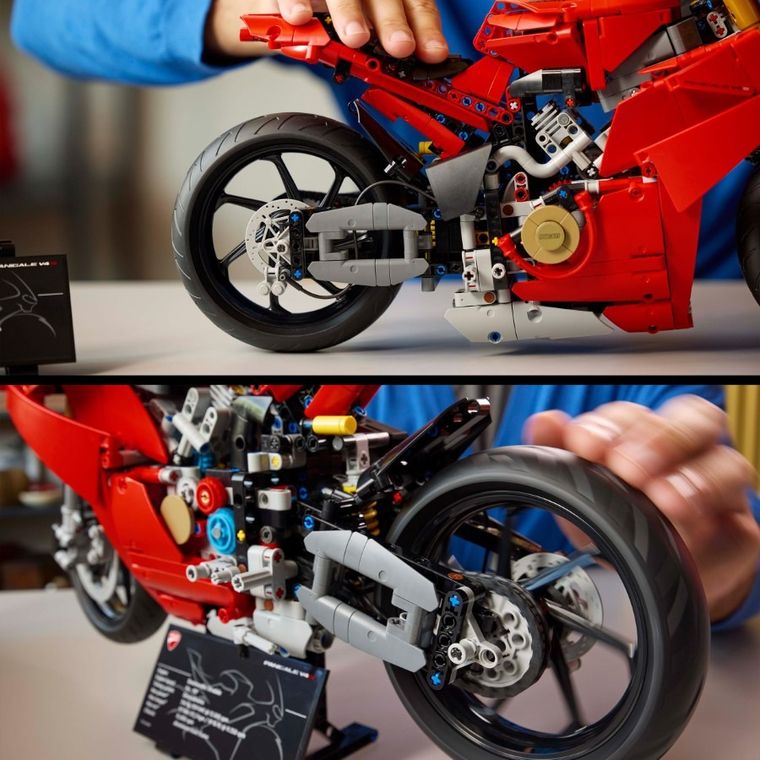 LEGO Technic, Motocicleta Ducati Panigale V4 S, 42202