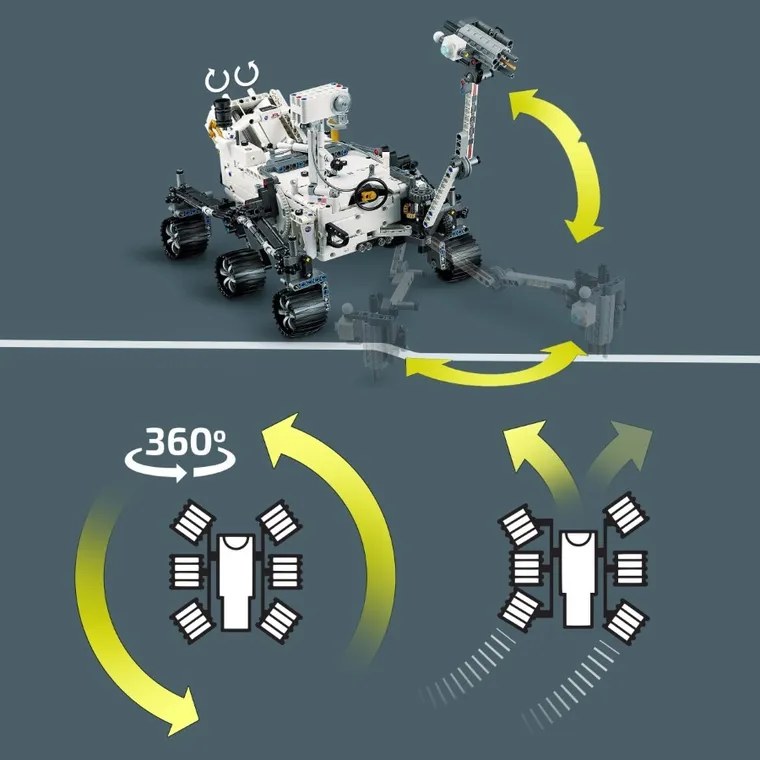 LEGO Technic, NASA Mars Rover Perseverance, 42158