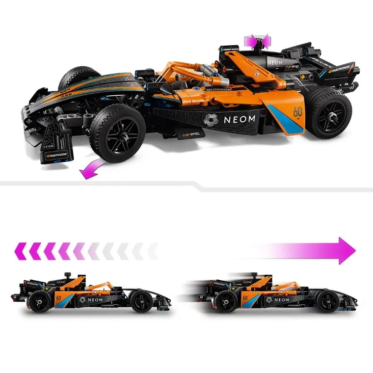 LEGO Technic, NEOM McLaren Formula E Race Car, 42169