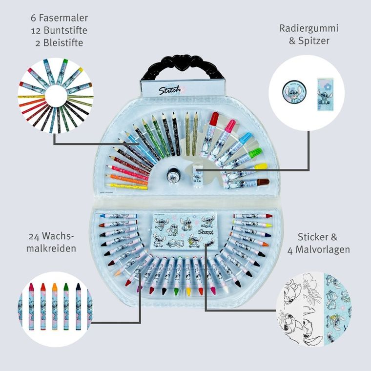 Lilo si Stitch, set artistic, 51 piese