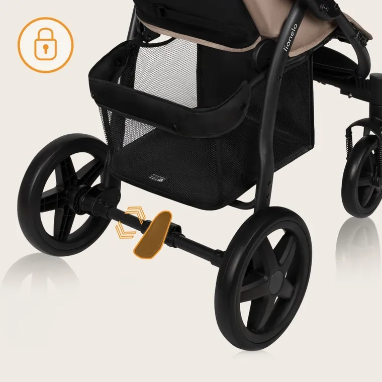 Lionelo, Annet Plus, carucior sport, Beige Sand
