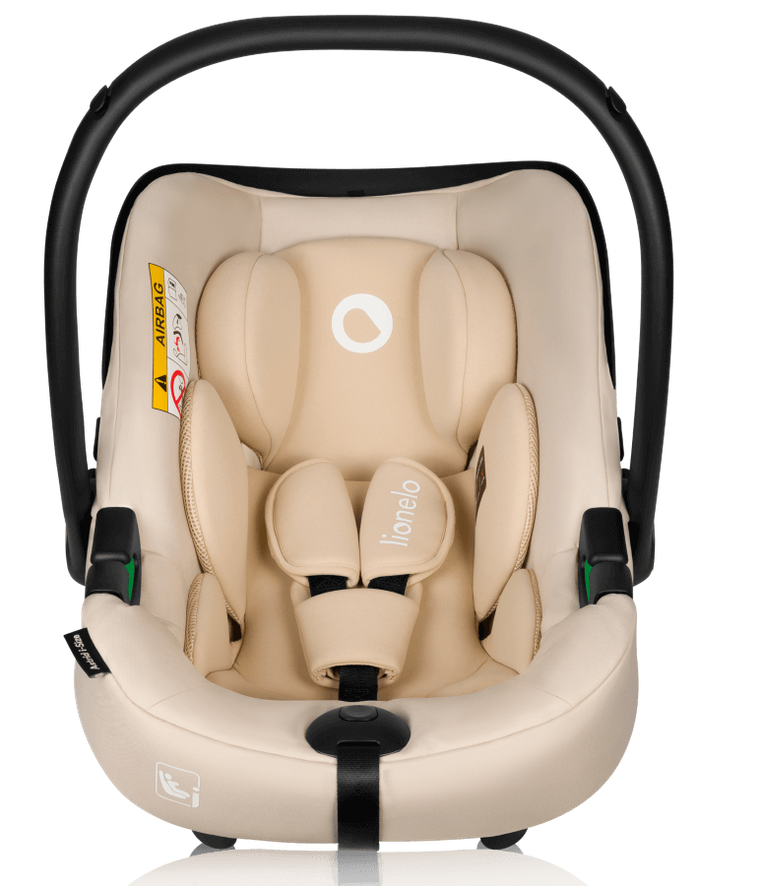 Lionelo, Astrid, I-size, scaun auto, 40-87 cm, Beige Sand