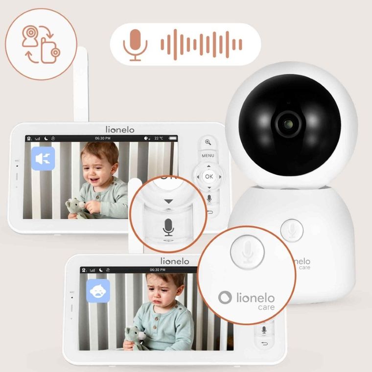 Lionelo, Babyline 9.2, baby monitor