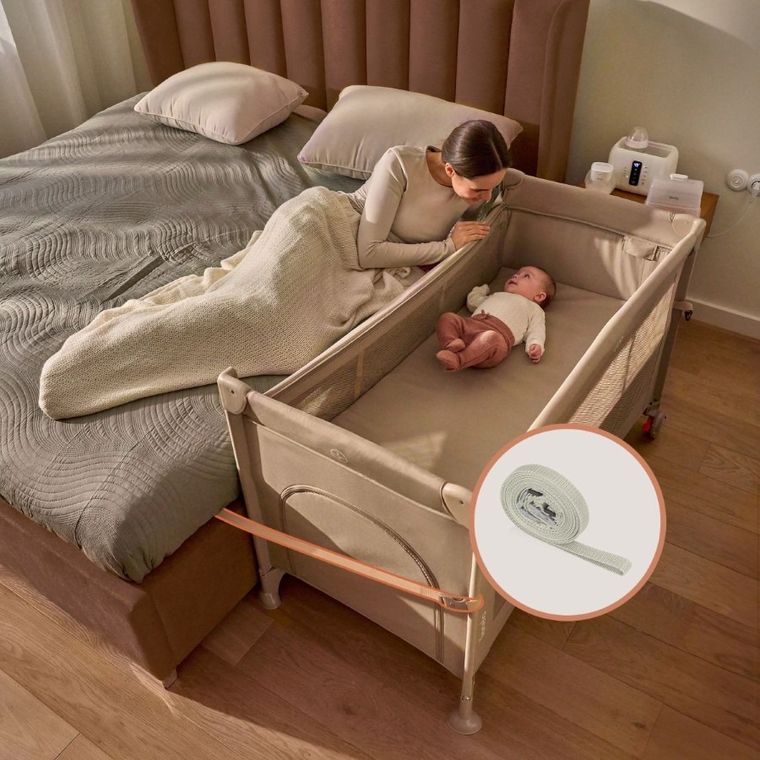 Lionelo, Ellen, patut de calatorie cu extensie mare 3in1, Black
