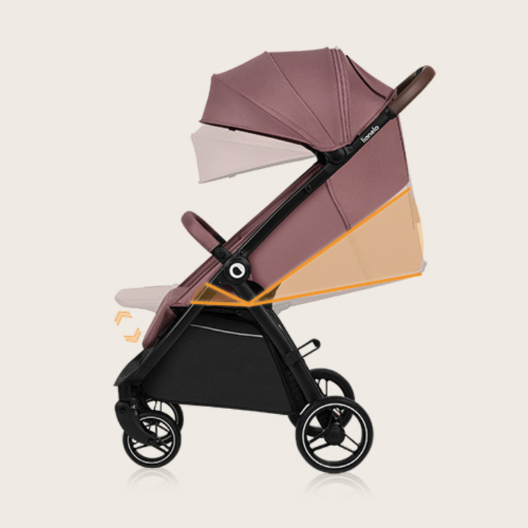 Lionelo, Ingrid, carucior pentru plimbare, Pink Mauve