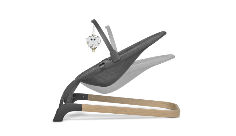 Lionelo, June, Air, balansoar, Grey Graphite