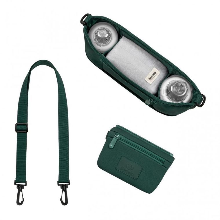 Lionelo, Little Cube, organizator pentru carucior, Green Forest