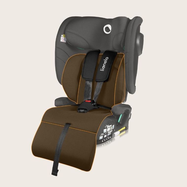 Lionelo, Nelly, scaun auto, i-Size, Black Carbon, 76-150 cm