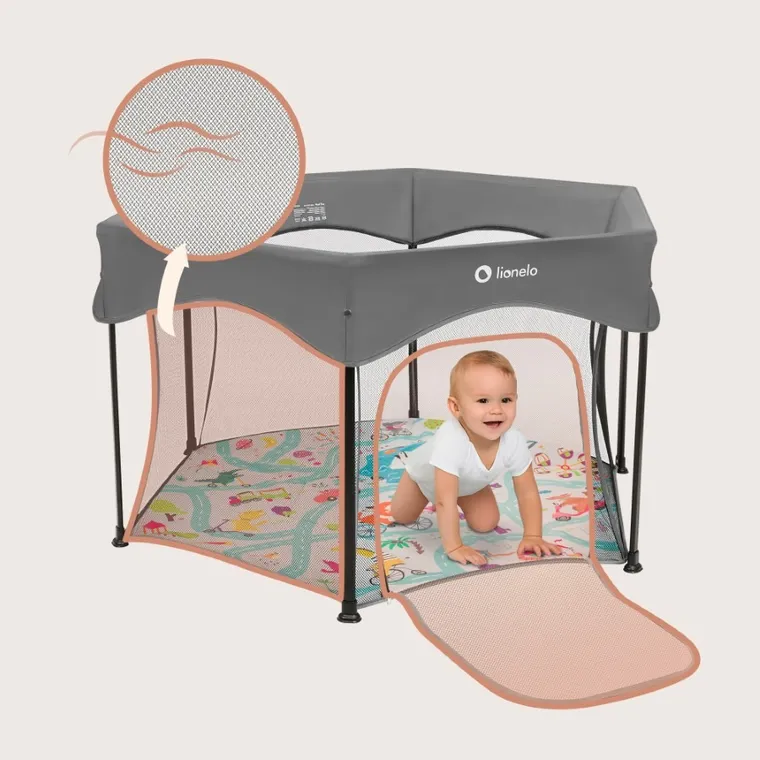 Lionelo, Roel Plus, tarc de joaca pentru copii, pliabil