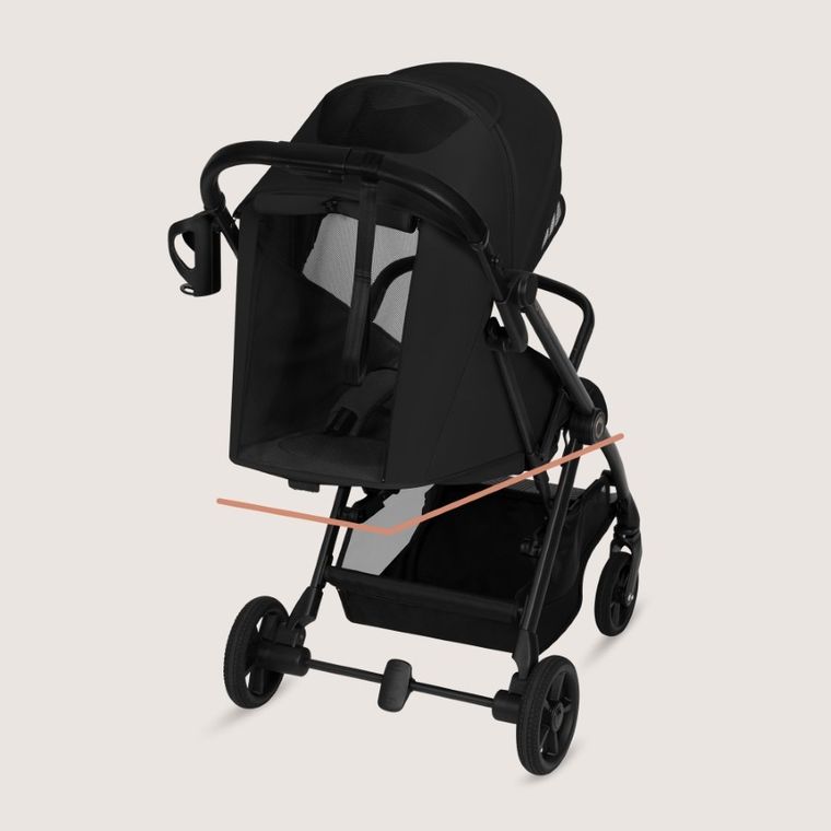 Lionelo, Tansi, carucior sport, Black Onyx