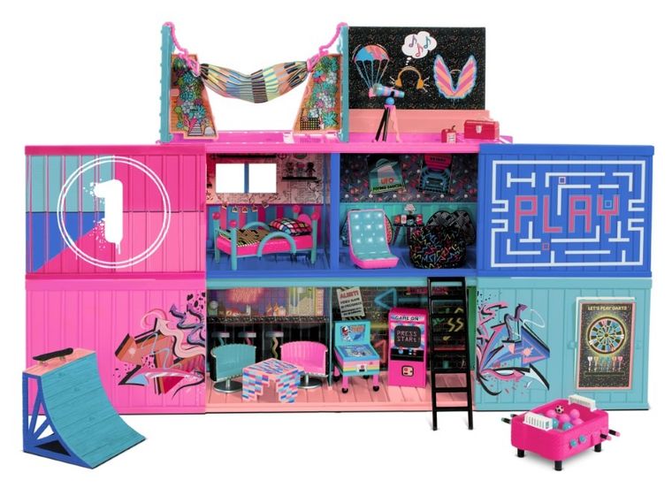 L.O.L. Surprise, Fashion Show House, casa de joaca, set
