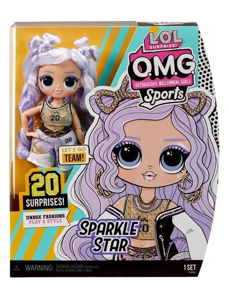 L.O.L. Surprise, O.M.G., Sports Doll S3, Sparkle Star, papusa