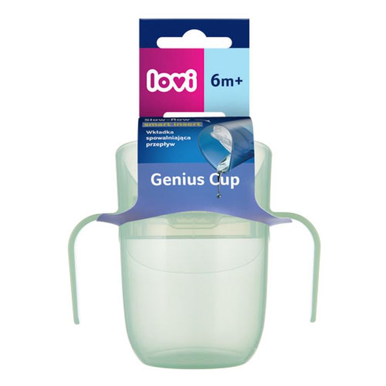 Lovi, Genius, cana de antrenament, 150 ml, Pistachio