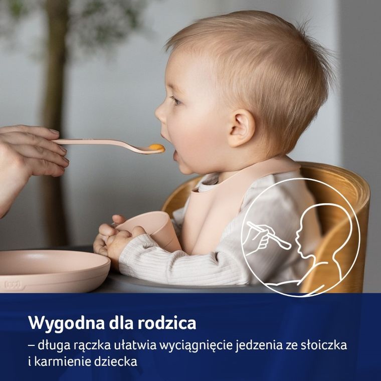 Lovi, lingura de hranire, Pistachio, 2 buc.