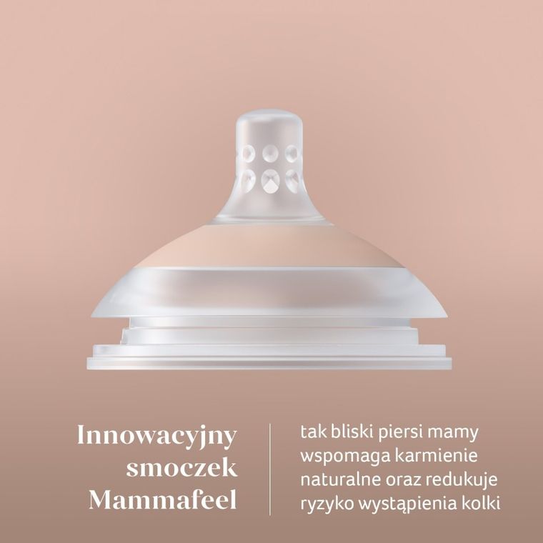 Lovi, Mammafeel, tetina dinamica pentru hranire, debit lent, 3m+